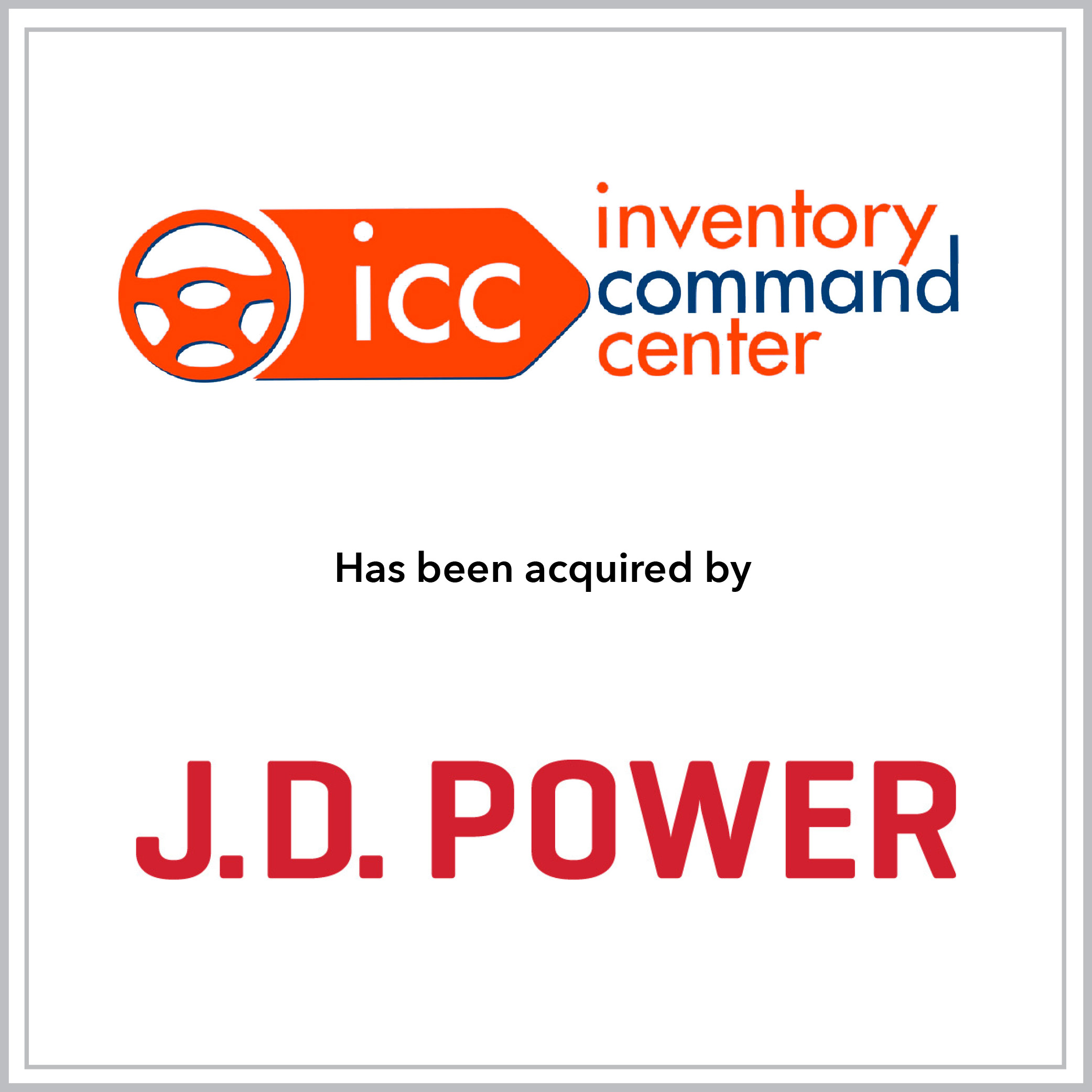 Inventory Command Center has been acquired by J.D. Power